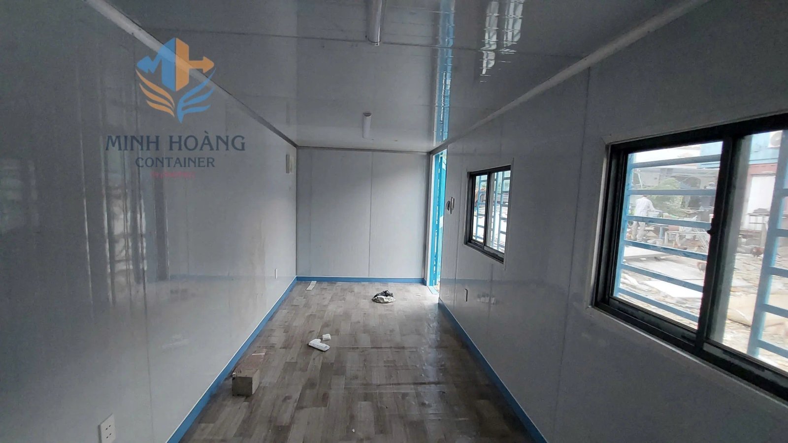 Container Văn Phòng 20 Feet Xanh Dương 